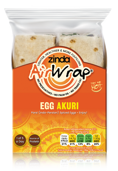 zinda high protein egg akuri food wrap tesco uk