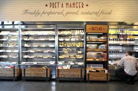 Natural Food at Pret a Manger Counter