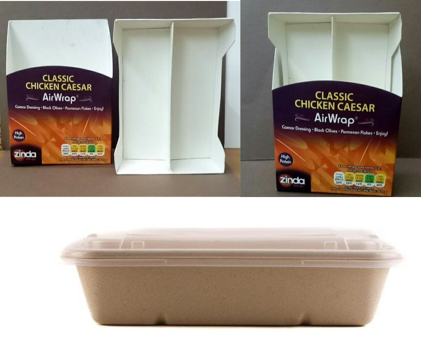 Zinda Foods Recyclable Packaging